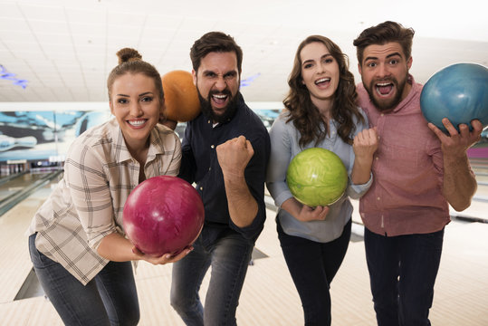 Bowling is their big hobby