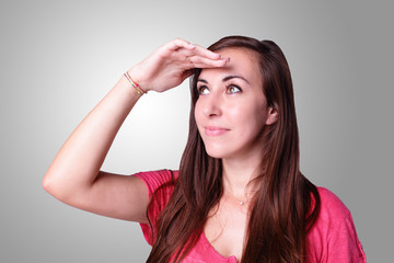 Fototapeta premium Portrait of smiling student