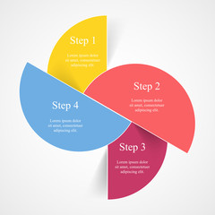 Vector infographic template