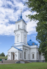 Fototapeta premium Belarus, Baranovichi: orthodox Pokrovsky Cathedral.
