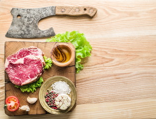 Steak Ribeye.