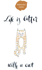 Life is better with a cat