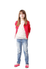 Adorable little girl portrait