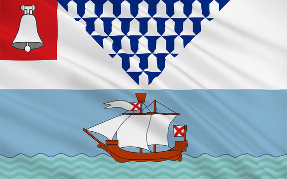 Flag of Belfast is the capital and largest city of Northern Irel