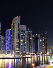 Obraz premium Panorama Dubai Marina