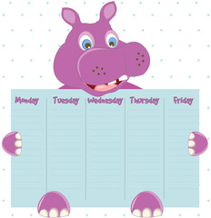 Cute Weekly Planner