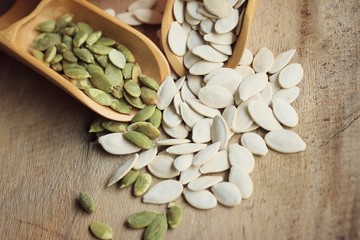 Dried pumpkin seeds fancy