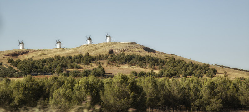 Molinos en La Mancha