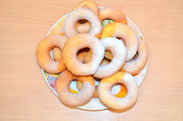 Бублики жареные во фритюре