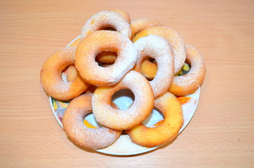 Бублики жареные в фритюре