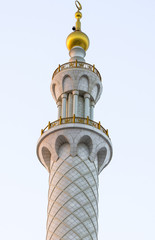 Fototapeta na wymiar Abu Dhabi große Sheikh Zayed Moschee