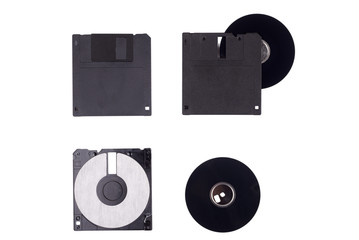 Damaged floppy disc