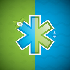 Alternative medication concept