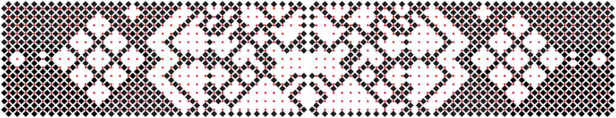 Romanian traditional motif