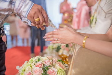 Obraz na płótnie Canvas wedding in thailand