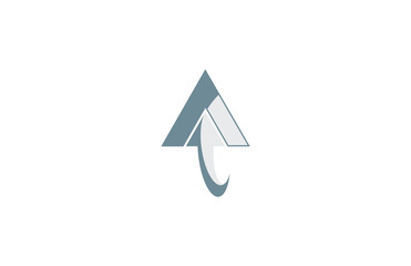 arrow up triangle logo