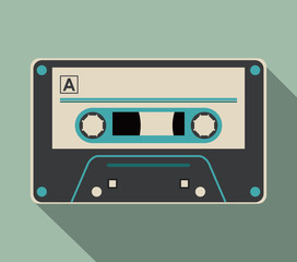 Retro technology design, Vector illustration