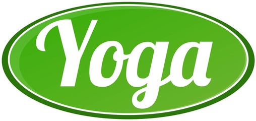Naklejka premium Yoga