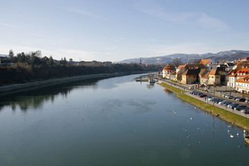 Fototapeta na wymiar Maribor City Slovenia