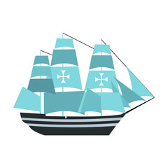 Columbus ship icon