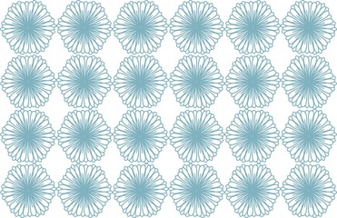Simple blue and white geometric vector pattern