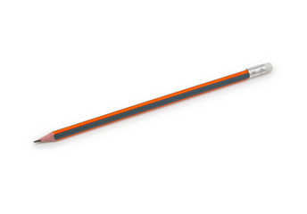 Pencil isolated on pure white background