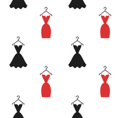 dress sell pattern seamless