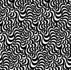  floral background of drawn lines