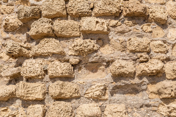 Background  texture of wall ruins. stone wall texture , texture of stone wall for background , old stone texture