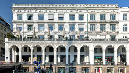 Fototapeta premium Alsterarkaden in Hamburg