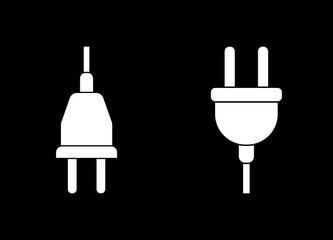 Plug - vector icon.