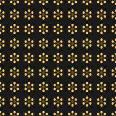 seamless Hexagon pattern background.