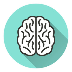 Brain - vector icon.