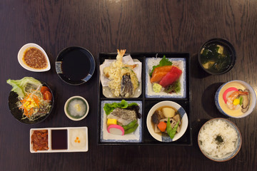 Japaneses food set 