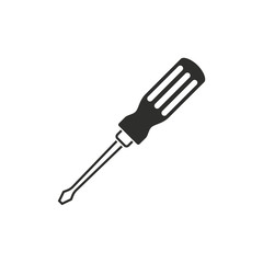 Screwdriver  - vector icon.