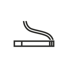 Smoke - vector icon.