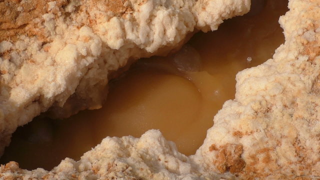 Petroleum Lake at Dallol volcano, Danakil Depression, Ethiopia 