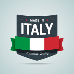 Made in Italy badge.