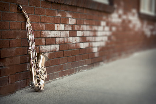 Jazz Saxophone Grunge