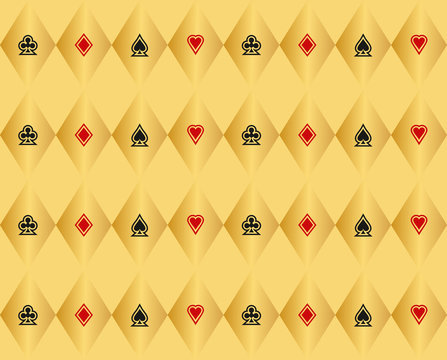 casino background.Casino  design elements vector icons. Casino g