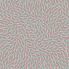 Seamless pattern with stylish leaves