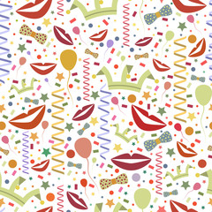 Funny background for April Fool's Day or Birthday © julyjul