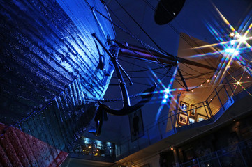 The Polar ship Fram in the Fram museum in Oslo, Norway. January 04, 2013