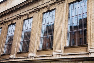 Facade of an English-style building