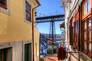 Fototapeta na wymiar Ribeira, Porto, Portugal