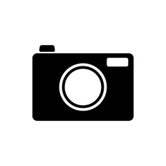 Photo camera icon. Vector illustration.