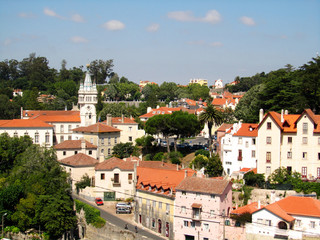 Fototapeta na wymiar View of Sintra, Portugal