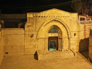 Church of  Sepulchre of Saint Mary in Jerusalem. Israel