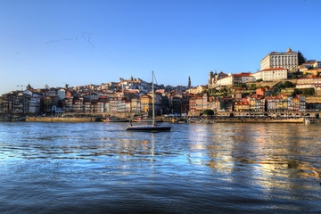 View of Ribeira at Porto, Portugal