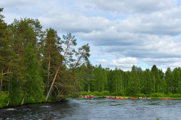 Paatalo week program consists of traditional events, concerts, theater and sports competitions, such as kayaking and canoeing